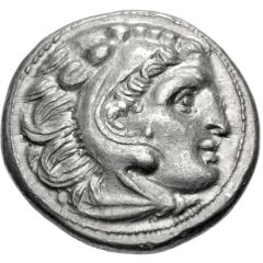 Drachm - Lysimachus In the name of Alexander III; Colophon