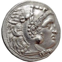 Tetradrachm - Lysimachus In the name of Alexander III; Kolophon