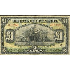 1 Pound Bank of Nova Scotia