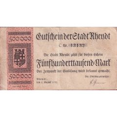 500 000 Mark Rheydt
