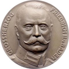 Medal - Frederick II and the war years of 1914⁄1916
