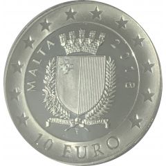 10 Euros 50th Anniversary of the Central Bank of Malta