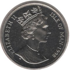 1 Crown - Elizabeth II World Cup - France