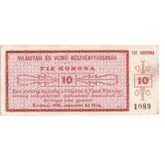 10 Korona Világítási és Vízmű Rt., Székesfehérvár