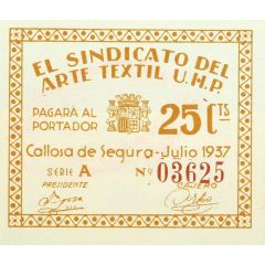 25 Céntimos Callosa de Segura
