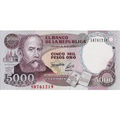 5000 Pesos Oro