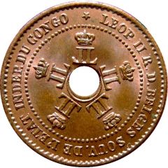 1 Centime - Léopold II