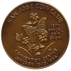 Token - San Jose Coin Club 16th Coin Show