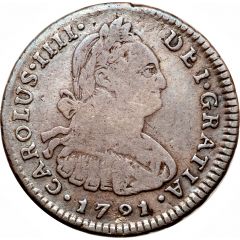 1 Real - Carlos IV Numeral IIII
