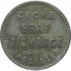 5 Pfennig - Gelsenkirchen Zeche Graf Bismarck