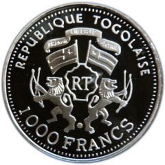 1000 Francs CFA Albert Schweitzer
