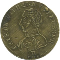 Counter Token - Frederick William III
