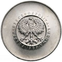 10 Zlotys 25 Years of People`s Republic of Poland, Trial Strike 3 o`clock Próba