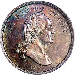 5 Cents `1866 Nickel` Pattern