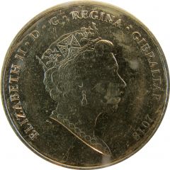 1 Pound - Elizabeth II New Calpe House