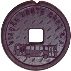 Token - Viação Santa Cruz S.A. square hole