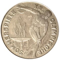 Medal - XX Summer Olympics - World Savings Day