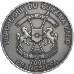 1000 Francs CFA Buffalo