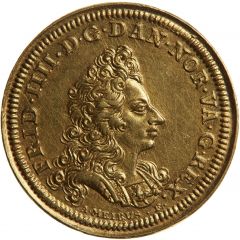 3 Ducats - Frederick IV Coronation