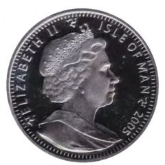 1 Crown - Elizabeth II The Ugly Duckling, Silver Proof coloured