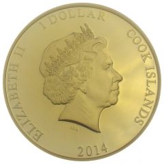 1 Dollar - Elizabeth II Pterodactyl
