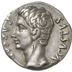 Denarius - Augustus OB CIVIS SERVATOS