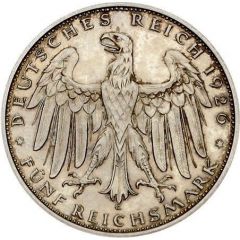 5 Reichsmark Pattern