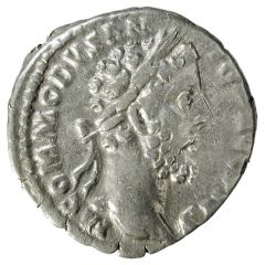 Denarius - Commodus TR P VIII IMP VI COS IIII P P, Felicitas