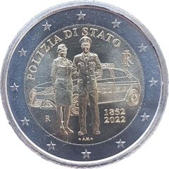 2 Euros Italian National Police
