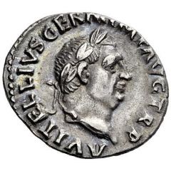 Denarius - Vitellius and Lucius Vitellius Pater L VITELLIVS COS III CENSOR