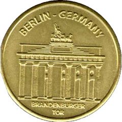 Medal - Souvenir Medals Europe Berlin - Brandenburger Tor