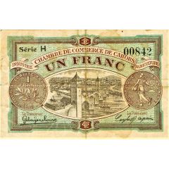 1 Franc - Chambre de Commerce de Cahors 46