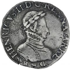 Teston Henri III de Navarre, II de Béarn