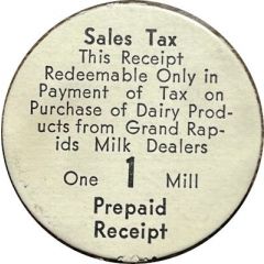1 Mill - Sales Tax Grand Rapids, Michigan
