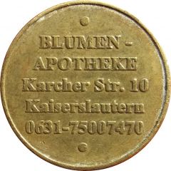 Pharmacy Token - Blumen Apotheke Kaiserslautern