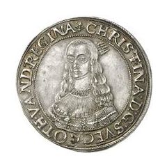 1/2 Thaler - Christina