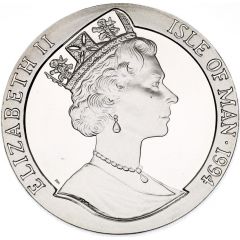 1 Crown - Elizabeth II Player with ball, Silver Proof