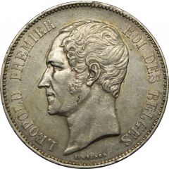 5 Francs - Léopold I