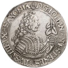 1 Thaler - John Ernest VIII Saalfelder Ausbeute
