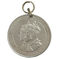 Medal - George V Silver Jubilee, Borough of Stafford
