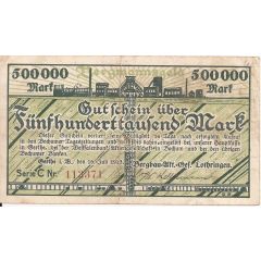 500 000 Mark Bergbau-Aktien-Gesellschaft Lothringen