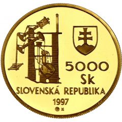 5000 Korún Banská Štiavnica UNESCO 1997