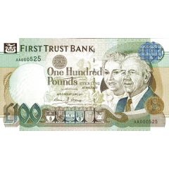 100 Pounds First Trust Bank