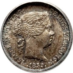 1 Real - Isabel II