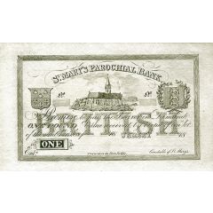1 Pound St. Mary`s Parochial Bank