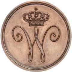 1 Pfennig - William