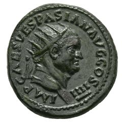 Dupondius - Vespasian ROMA S C, Roma