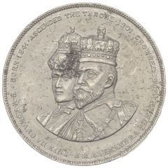Medal - Edward VII Coronation, J. Moore, white metal