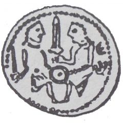 Denier Bracteate - Mieszko III the Old Gniezno or Kalisz mint