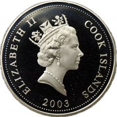 50 Cents - Elizabeth II Papilio Maraho